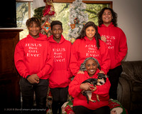Rochelle Martin family Christmas 2020