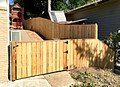 6 ft cedar privacy fence #1