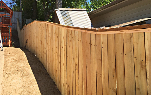 6 ft cedar privacy fence #2