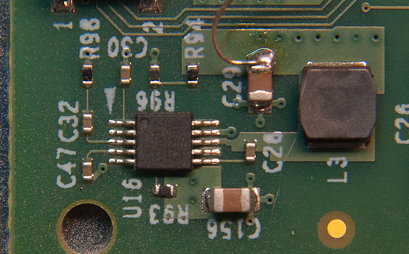 board closeup 75mm mid macro filter