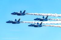 Blue Angels over McMinnville Oregon